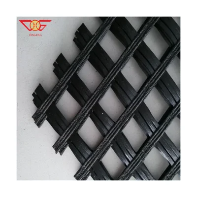 Fibra de vidrio Geogrid Proveedor 80-80 kN/M resistencia Fibreglass Geogrid Asphalt