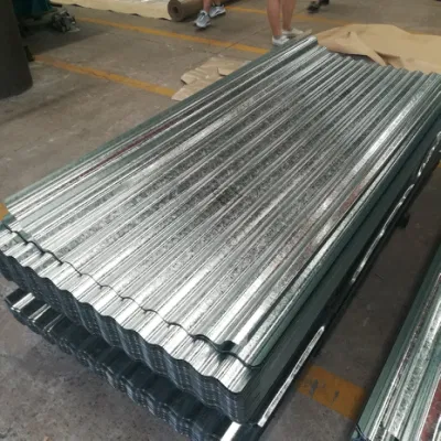 GI Galvanized Galvalume Acero corrugado Roofing Sheet 0,5mm resistente al calor Hojas de techado 24 calibre 28gauge DX51D Zincalum aluminio Zinc Tile Chapa metálica del techo