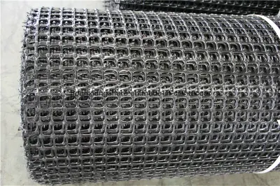 PP Biaxial de geomalla de plástico de malla para la retención del suelo
