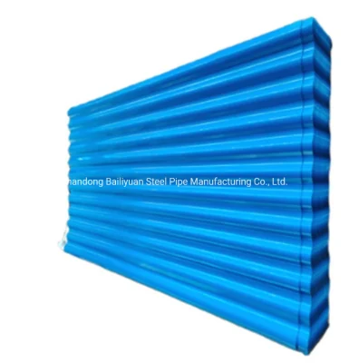 Precio de fábrica Chapa corrugada Metal placa de recubrimiento Chapa de acero galvanizado