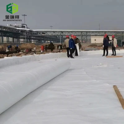 Venta caliente Construcción de carreteras aguja no tejida perforada PP no Tejido Geotextil mejor Precio