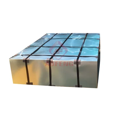 Placa de acero galvanizado DIP Dx52D Dx53D en caliente de fábrica