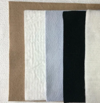 Fibra Larga de polipropileno PP Nonwoven Geotextile relleno de uso