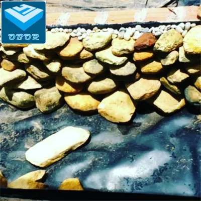 La construcción de carreteras de HDPE estándar ASTM Geomembrana compuesto