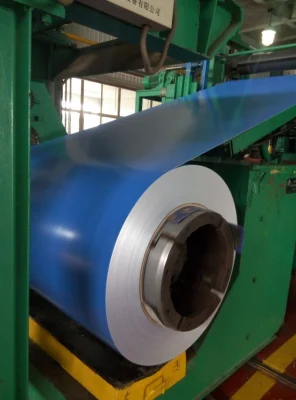 Revestido de color PPGI los precios del metal de acero galvanizado por tonelada de bobinas PPGI Prepainted