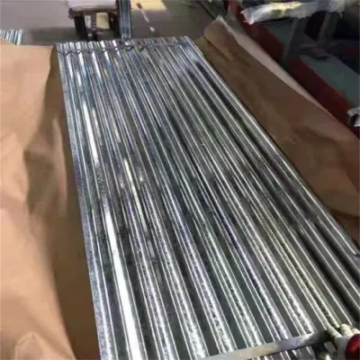 Venta caliente de alta calidad del material de construcción metálica Galvanizada la placa de acero galvanizado Gi Hierro Corrugado Hoja de techo de la casa de contenedores prefabricados