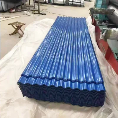 Fábrica SGCC/DX51D+Z 0,28mm 0,22mm PPGI PPGL Corrugated Gi Zinc Roofing HOJA A755 A792 D2244-16 D3276-15 D523-14