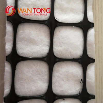 Compuesto de geomalla biaxial Geotextile Geocomposite geomalla