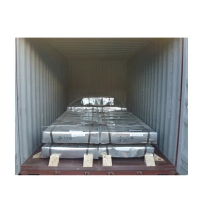 Zinc Panel de techo material de construcción Hdgi ASTM A653 DX51D Z275 GI PPGI PPGL baldosa Galvalume Color recubierto prepintado Galvanizado Chapa corrugada