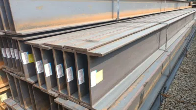 Acero en forma de H Q235B edificio de fábrica de estándar nacional de Galvanized British Standard Viga de bastidor