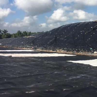 Geomembrana HDPE Camisa del estanque de peces de agua de riego para la Agricultura Dam precio de fábrica
