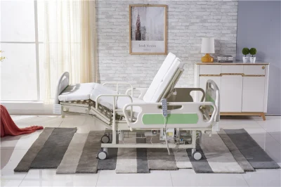 Médicos Multifunción de Enfermería del Paciente Electric Camas de Hospital para el Hogar de Ancianos con Función de Giro