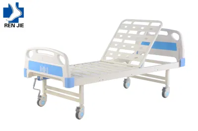 1 Funciones de alta calidad para uso médico de la Junta de cabeza y pie de madera básica eléctrica cama de hospital