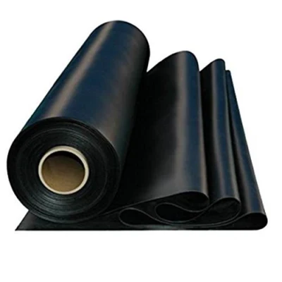 0,2 mm 0,5 mm 1,0 mm 1,5 mm 2mm 3mm de alto límite elástico impermeable negro HDPE LDPE EPDM geomembrana de PVC Precio de la membrana de la piscina del estanque para peces Embalse Camisa del vertedero