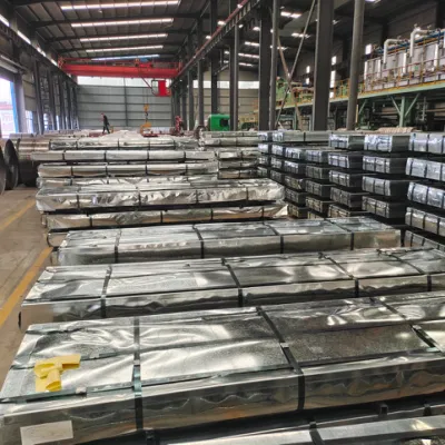 Las bobinas de acero galvanizado en caliente PPGI mayorista de la hoja de hoja de techos de metal corrugado