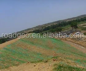 Control de erosión Geomat 3D de HDPE Geomat Mat para protección de la pendiente