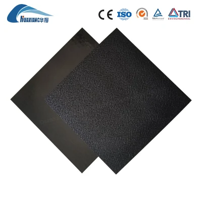 Anti filtración ASTM 100% virgen HDPE superficie texturizada Geomembrana China Fabricante