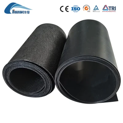 Anti filtración ASTM 100% virgen HDPE superficie texturizada Geomembrana China Fabricante