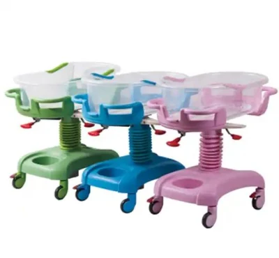 Mt Medical High Quality ABS Baby Trolley Hospital Cart recién nacido Cuna. Infante
