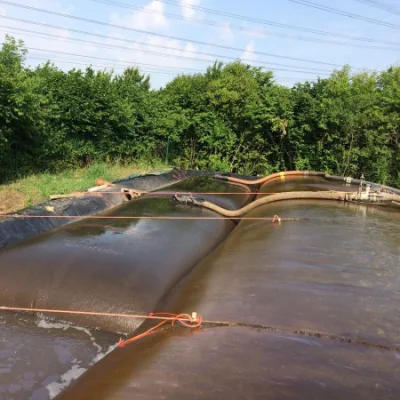 El poliéster o fibra de polipropileno como Materia Prima Geotextile Bolsa Geo 120g-800g