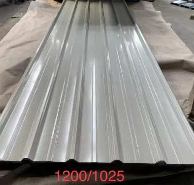 Baldosas galvanizadas, recubiertas de zinc PPIG Gi GL PPLG Corrugated Carbon Steel Galvalume Roofing Sheet