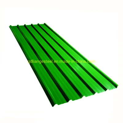 El zinc metal revestido de Color de la hoja de acero corrugado OEM