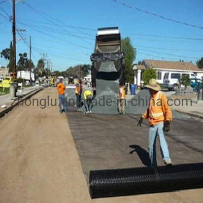 La construcción de carreteras de geomalla función y aplicación de la instalación de geomalla de geomalla cochera para Earthwork
