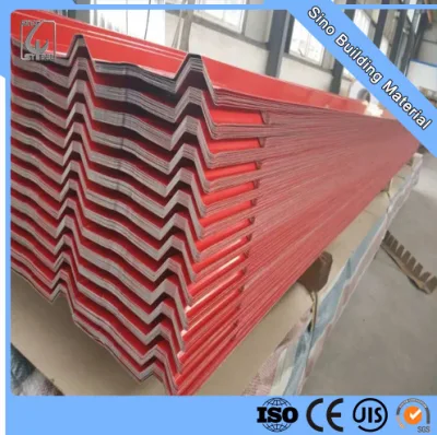 China fábrica de PPIG PPGL aluminio Zinc recubrimiento corrugado techo Hoja