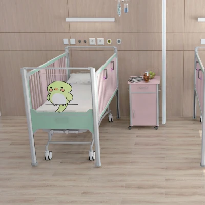 Hermoso de lujo niños médico dos Manual Hospital Newborn cama