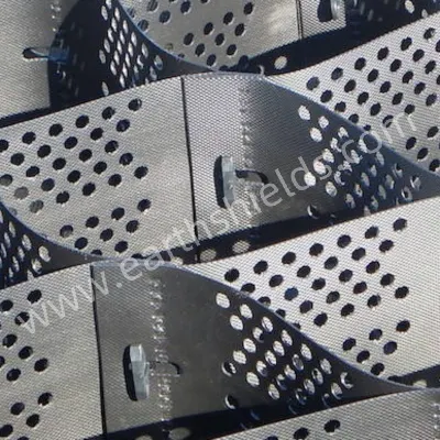 HDPE Geocell Earthwork pavimentación camino de grava lisa