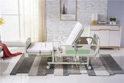 Médicos Multifunción de Enfermería del Paciente Electric Camas de Hospital para el Hogar de Ancianos con Función de Giro