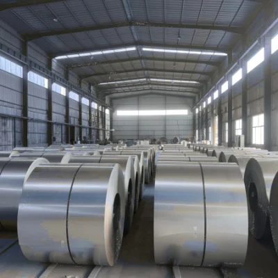 DX51D Z275 Coating de Zinc bobinas de acero galvanizado Hoja de bobina Metal Hot DIP Galvanized Steel Coil Galvanized Steel Coil Factory