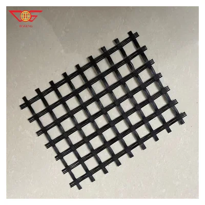 Fabricante China de geomalla de fibra de vidrio con Geotextile para la construcción de carreteras se vende