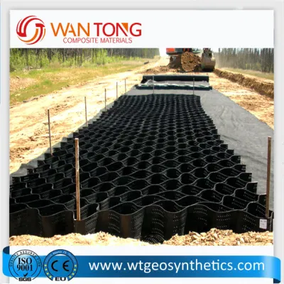 75mm de altura/perforado Texured/superficie lisa/HDPE Geocell mejor precio