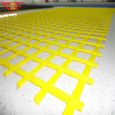 Fibra de vidrio Geogrid Proveedor 80-80 kN/M resistencia Fibreglass Geogrid Asphalt
