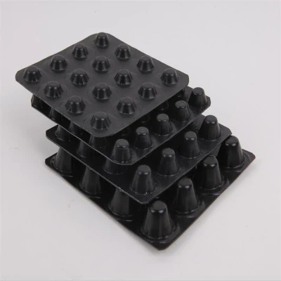 La altura de HDPE hoyuelo de 8mm resistente al agua de la junta de drenaje