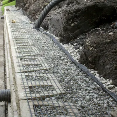 400-400kn/M Biaxial Uniaxial de alta calidad Negro de poliéster de mascotas Geogrid