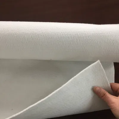 Fibra Larga de polipropileno PP Nonwoven Geotextile relleno de uso