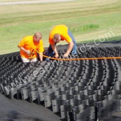 La no entrada Geocells Preforated HDPE Geocell Geocel Earthwork de refuerzo de carretera