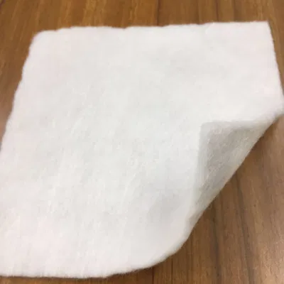 Fibra Larga de polipropileno PP Nonwoven Geotextile relleno de uso