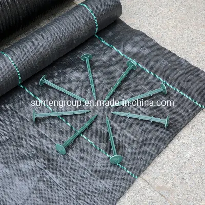 Paisaje negro resistentes a UV/Jardín/Agro el control de malezas Mat/Geotextile/masa de tejido de la tapa