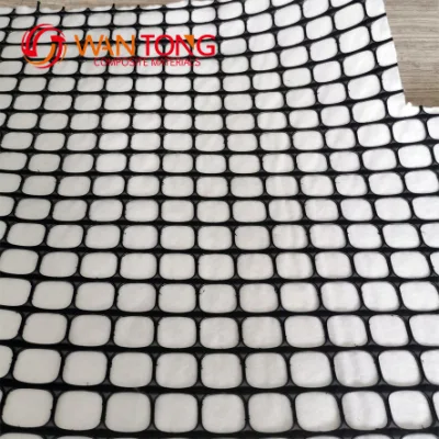 Compuesto de geomalla biaxial Geotextile Geocomposite geomalla