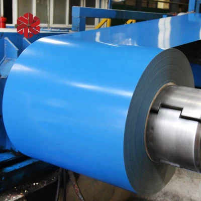 El color de las bobinas de acero galvanizado recubierto de Prepainted 750-1250 mm Pre-Painted proveedores el acero (PPGI / PPGL) Brand Vietnam