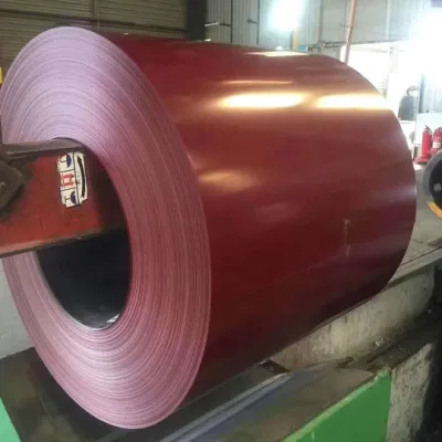 El color de las bobinas de acero galvanizado recubierto de Prepainted 750-1250 mm Pre-Painted proveedores el acero (PPGI / PPGL) Brand Vietnam