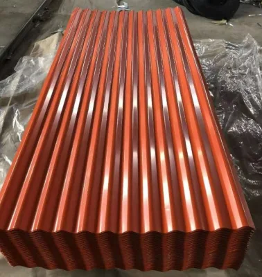 Industrial largo Span Color Stone Coated PPGI/PPGL Zinc galvanizado Corrugado Acero hierro Roofing Tole Sheets