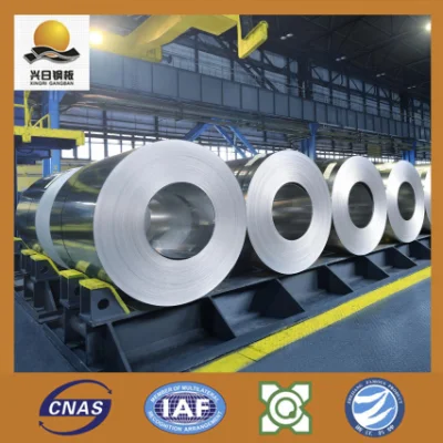 Bobina de acero inoxidable de Galvalume recubierta de aluminio-zinc personalizable utilizada en construcciones DX51D/Dx52D/G300/G550