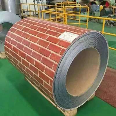 Proveedor chino de madera de chapa de acero galvanizado PPGI Prebarnizado en bobinas para la venta