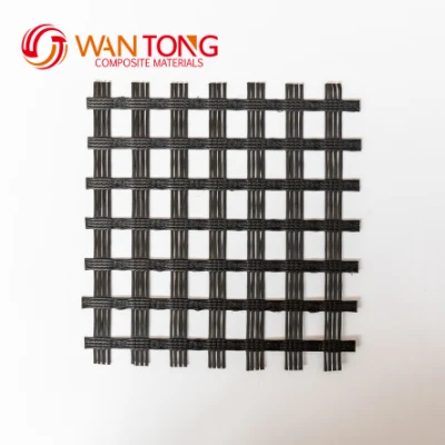 precio de fábrica de fibra de vidrio de geomalla Biaxial Geogrids 120-120 Kn la fibra de vidrio de geomalla pavimento de la carretera y autopista