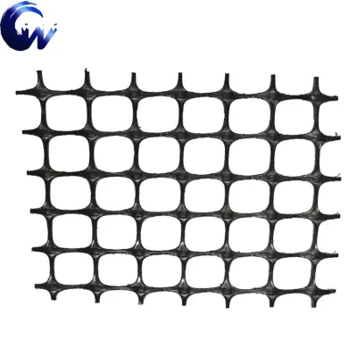 La producción se utiliza principalmente para pavimentar carreteras Biaxial Geogrid de polipropileno 30kn