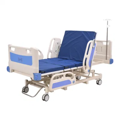 ABS Función 5 Electric Medical cama de hospital de cuidados de enfermería del paciente